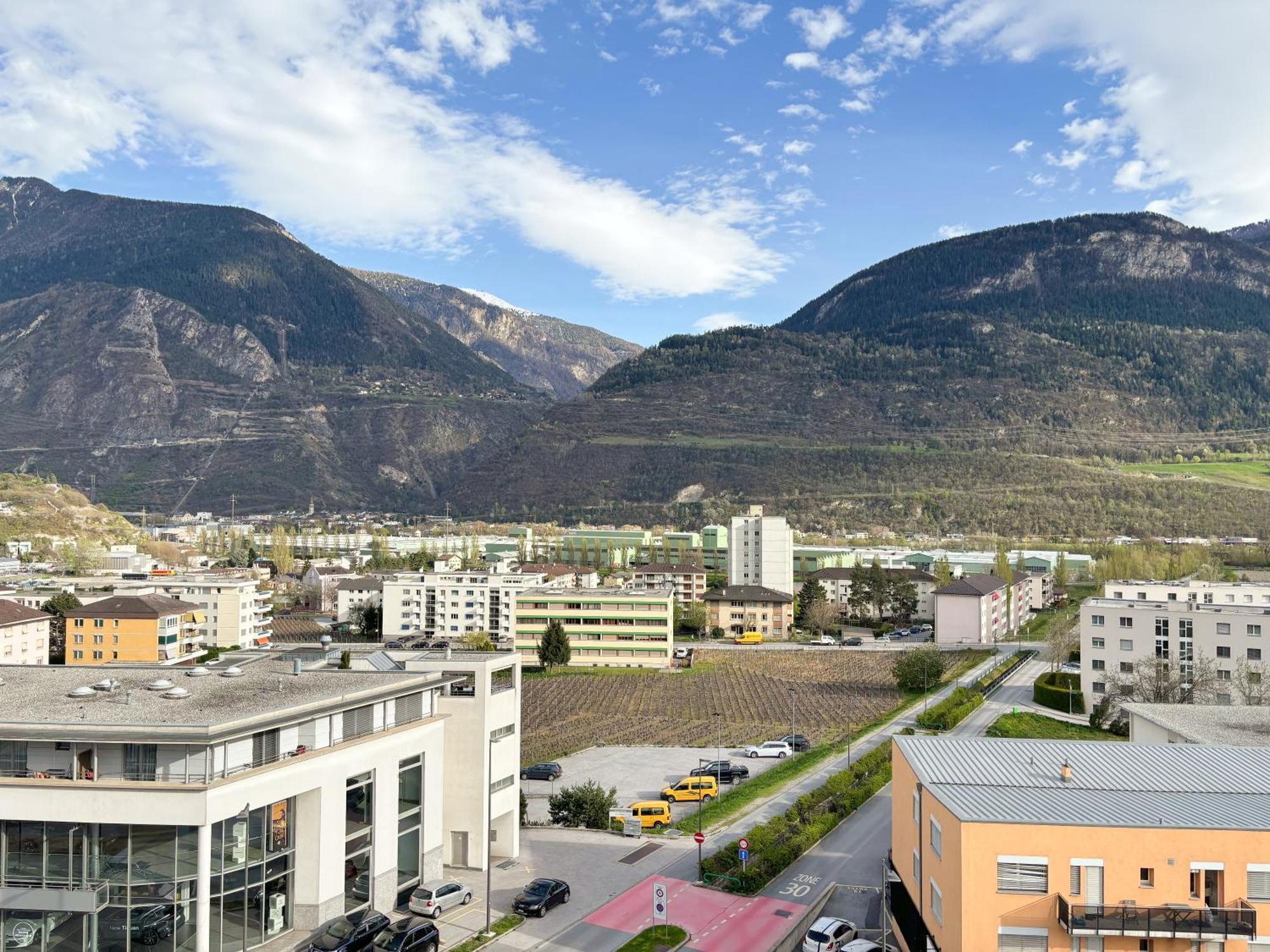 Nonanteneuf Appart Hotel Sierre - Contactless Check-In Eksteriør bilde
